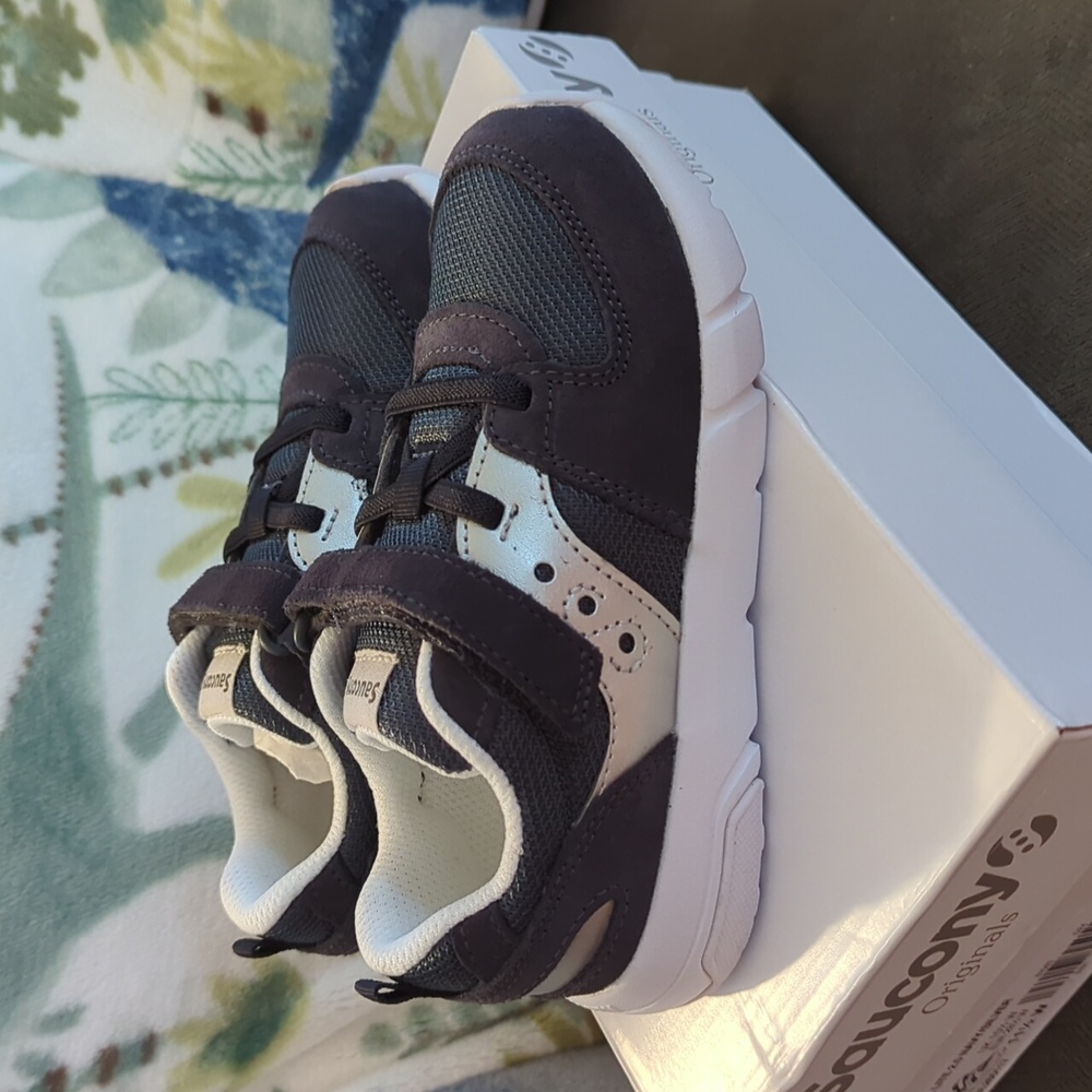 Saucony Originals Jazz Lite 2.0 - Navy and Silver - Picture 2 of 8